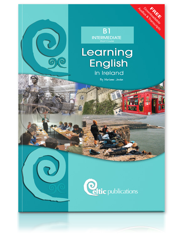 Cover of Learning English in Ireland, B1/Int, Student's Course Book (2019)