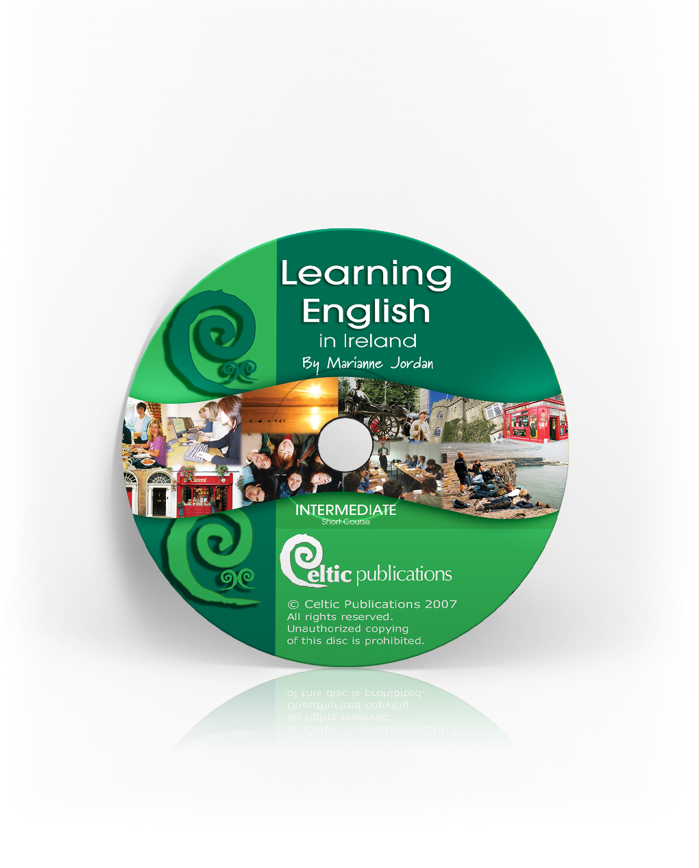 Cover of Learning English in Ireland CD (2005)